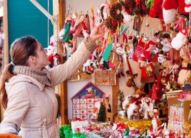 addobbi decorazioni Natale mercatini neve