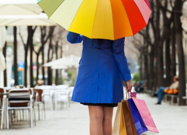 ombrello, pioggia, stile, tendenze