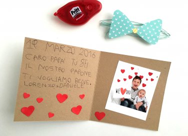 Il biglietto d’auguri per la Festa del Papà