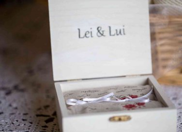 Idee per portafedi originali per matrimonio