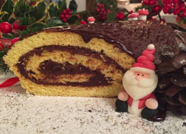 Tronchetto di Natale baby friendly