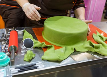 cake design, torta, base torta, pasta di zucchero