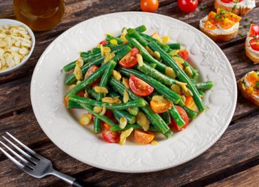 fagiolini bolliti, insalata, ricette estive