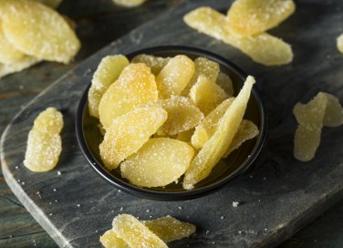zenzero candito, ricette dolci, cucina