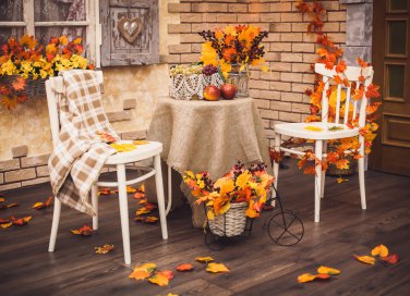 idee per decorare casa autunno, decorazioni autunnali fai da te