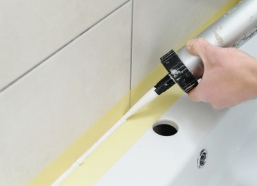 come applicare silicone, silicone sanitari