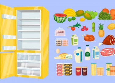 sistemare alimenti in frigo, conservare alimenti in frigo