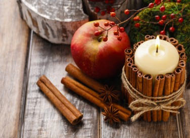 decorazioni natalizie con frutta, decorazioni natalizie con spezie, decorazioni natalizie fai da te 