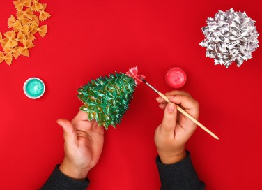 decorazioni, Natale, pasta
