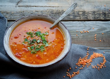 lenticchie rosse decorticate, come cucinarle, zuppa