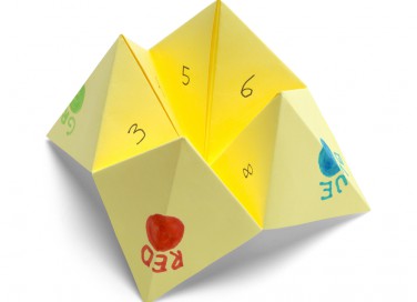 origami indovino, origami indovino istruzioni, origami indovino cosa scrivere, gioco inferno paradiso