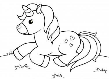 disegni unicorno da colorare, disegni unicorno 