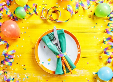 carnevale, casa, decorazioni