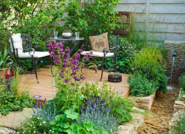 arredamento, giardino piccolo, come decorarlo