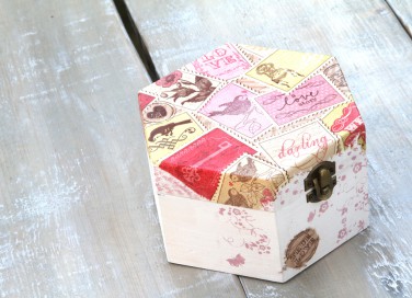 come rivestire scatola legno decoupage, rivestire scatola legno, decoupage scatola legno, decoupage su legno