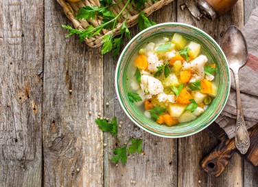 zuppa, verdura, estate