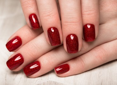 nail art, estate 2019, rosso