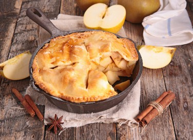 torta di mele, padella, come si prepara