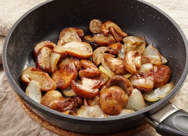 funghi porcini freschi, come cucinarli, padella