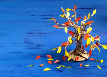 albero carta fai da te, come fare albero carta