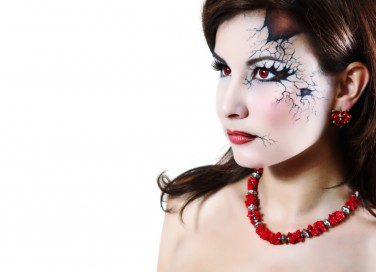 trucco bambola assassina, halloween, come farlo