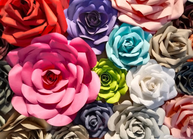 come fare rosa carta, rosa carta fai da te, rosa carta 