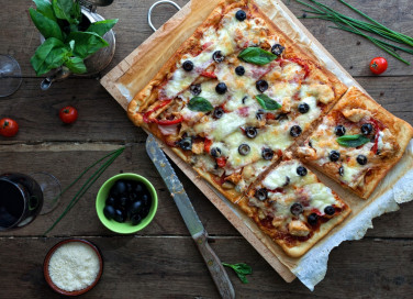 pizza, teglia, fai da te