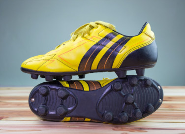 pulizia, scarpe, calcio