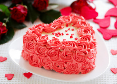 torte san valentino decorate panna, torte san valentino