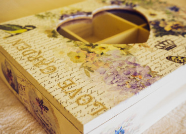 confezioni san valentino fai da te, decoupage san valentino