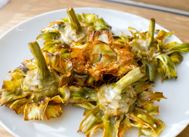 carciofi, frittura, pastella