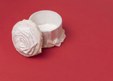 come decorare scatola decoupage stoffa, decorare scatola, decoupage stoffa