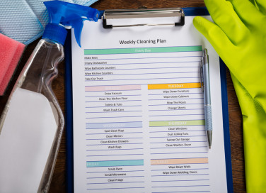 come organizzare pulizie settimanali, organizzare pulizie, organizzare pulizie domestiche