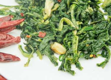 cicoria, padella, preparazione