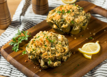 carciofi, padella, forno
