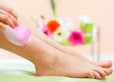 depilazione, crema, gambe