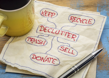 decluttering significato, decluttering come si fa