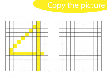 pixel art numeri, schemi pixel art