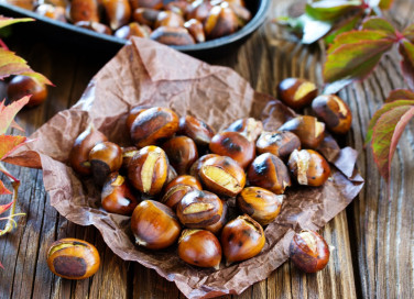 castagne, forno, ricetta