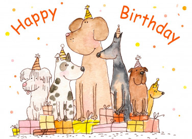 biglietti, auguri, animali