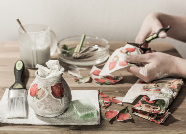 Carta per decoupage