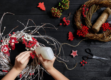decorazioni natalizie 2020, fai da te, progetti