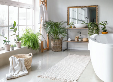 tappeti del bagno, lavaggio, lavatrice