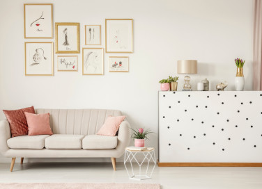 decluttering salotto, riordinare salotto