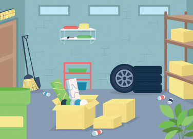 decluttering cantina, riordinare cantina