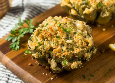 carciofi ripieni, ricetta pugliese, cucina regionale