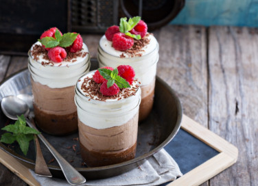 mousse tre cioccolati, come farla, dolci al cucchiaio