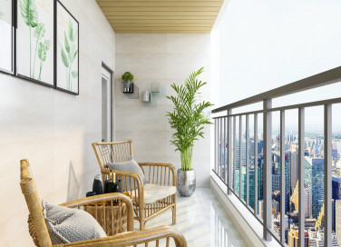 arredare un balcone, spazi stretti, balconi lunghi