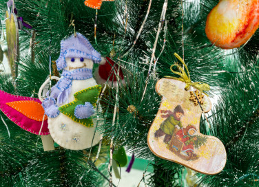 lavoretti befana fai da te, befana decoupage