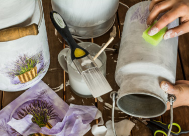 come si impara a fare decoupage, come imparare a fare decoupage